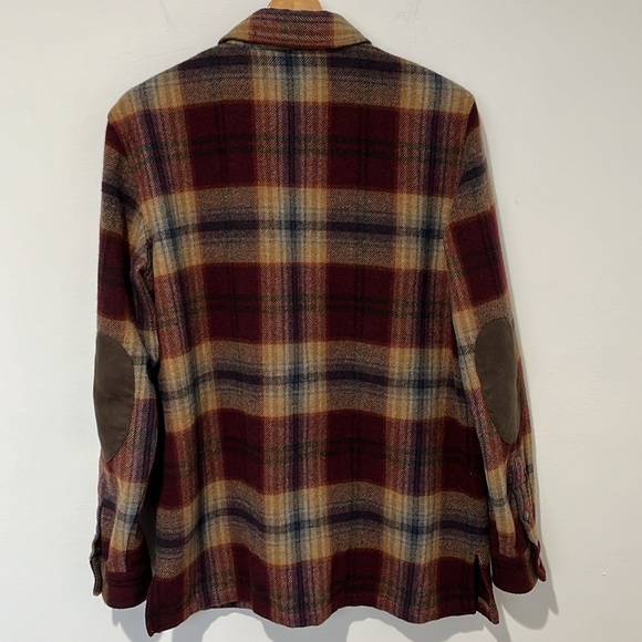 Liz Claiborne Plaid Jacket - Red, Brown, and Tan - Picture 2 of 16